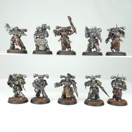 Legionnaires - Iron Warriors - Chaos Space Marines - Warhammer 40k