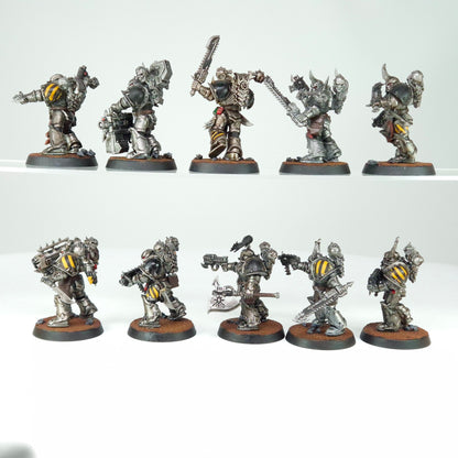 Legionnaires - Iron Warriors - Chaos Space Marines - Warhammer 40k