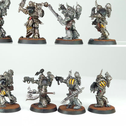Legionnaires - Iron Warriors - Chaos Space Marines - Warhammer 40k