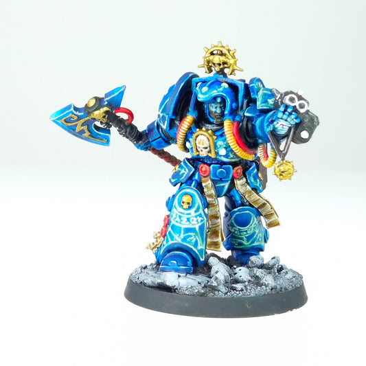 Librarian in Terminator Armour - Ultramarines - Space Marines - Warhammer 40k