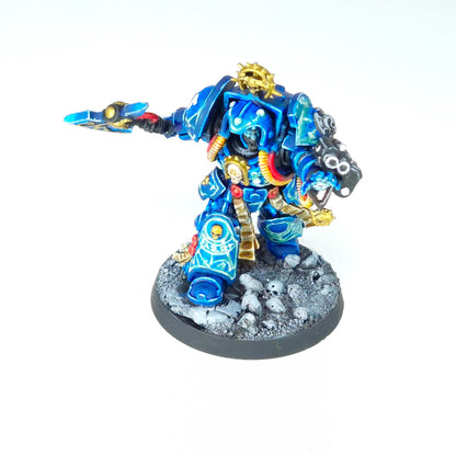 Librarian in Terminator Armour - Ultramarines - Space Marines - Warhammer 40k