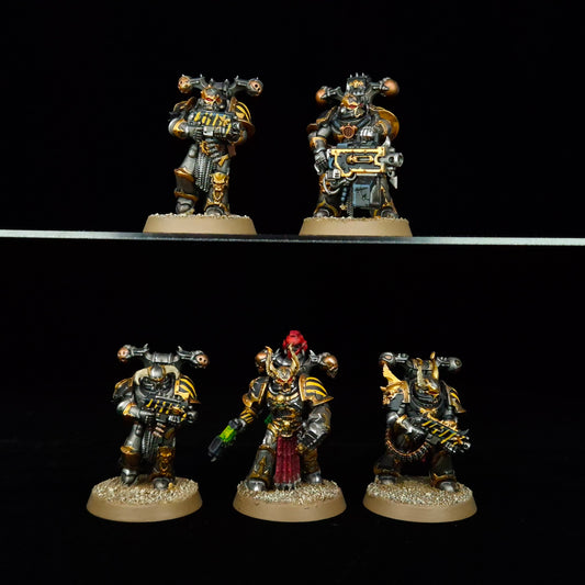 Legionnaires - Iron Warriors - Chaos Space Marines - Warhammer 40k