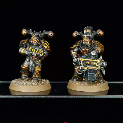 Legionnaires - Iron Warriors - Chaos Space Marines - Warhammer 40k