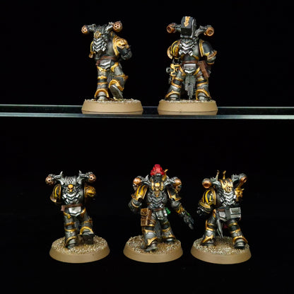 Legionnaires - Iron Warriors - Chaos Space Marines - Warhammer 40k