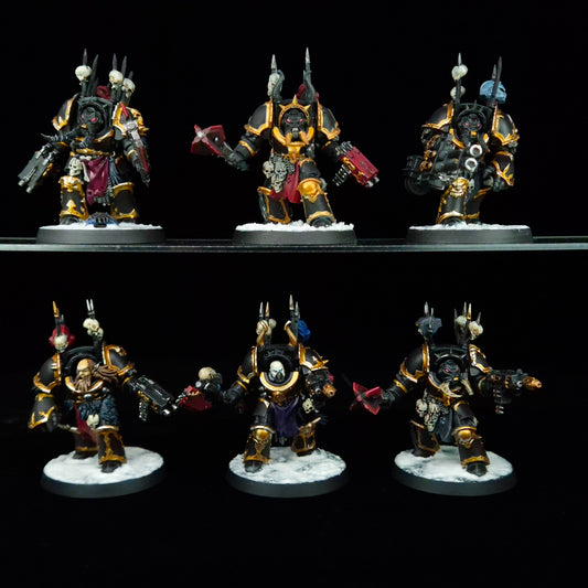 Terminator Squad - Black Legion - Chaos Space Marines - Warhammer 40k