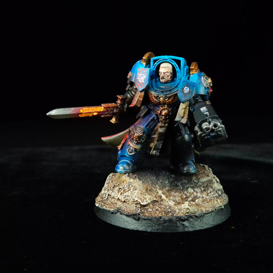 Captain in Terminator Armour - Ultramarines - Space Marines - Warhammer 40k