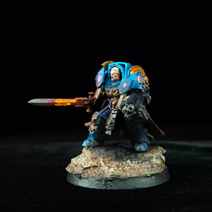 Captain in Terminator Armour - Ultramarines - Space Marines - Warhammer 40k