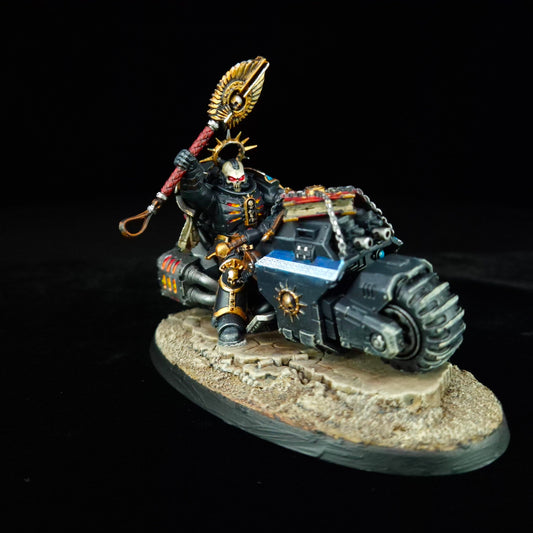 Chaplain on Bike - Ultramarines - Space Marines - Warhammer 40k