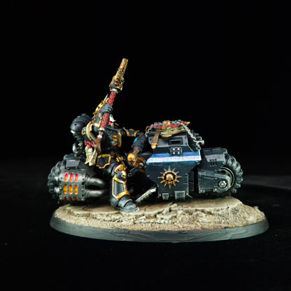 Chaplain on Bike - Ultramarines - Space Marines - Warhammer 40k