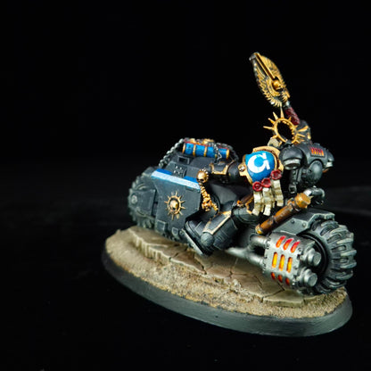 Chaplain on Bike - Ultramarines - Space Marines - Warhammer 40k