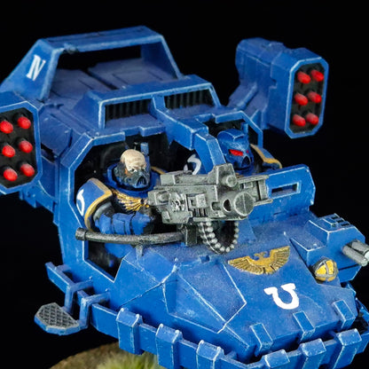 Land Speeder Typhoon - Ultramarines - Space Marines - Warhammer 40k