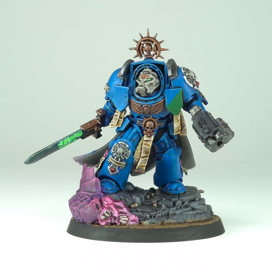 Captain in Terminator Armour - Ultramarines - Space Marines - Warhammer 40k