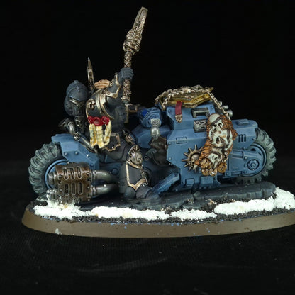 Chaplain on Bike - Space Wolves - Space Marines - Warhammer 40k