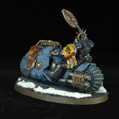 Chaplain on Bike - Space Wolves - Space Marines - Warhammer 40k