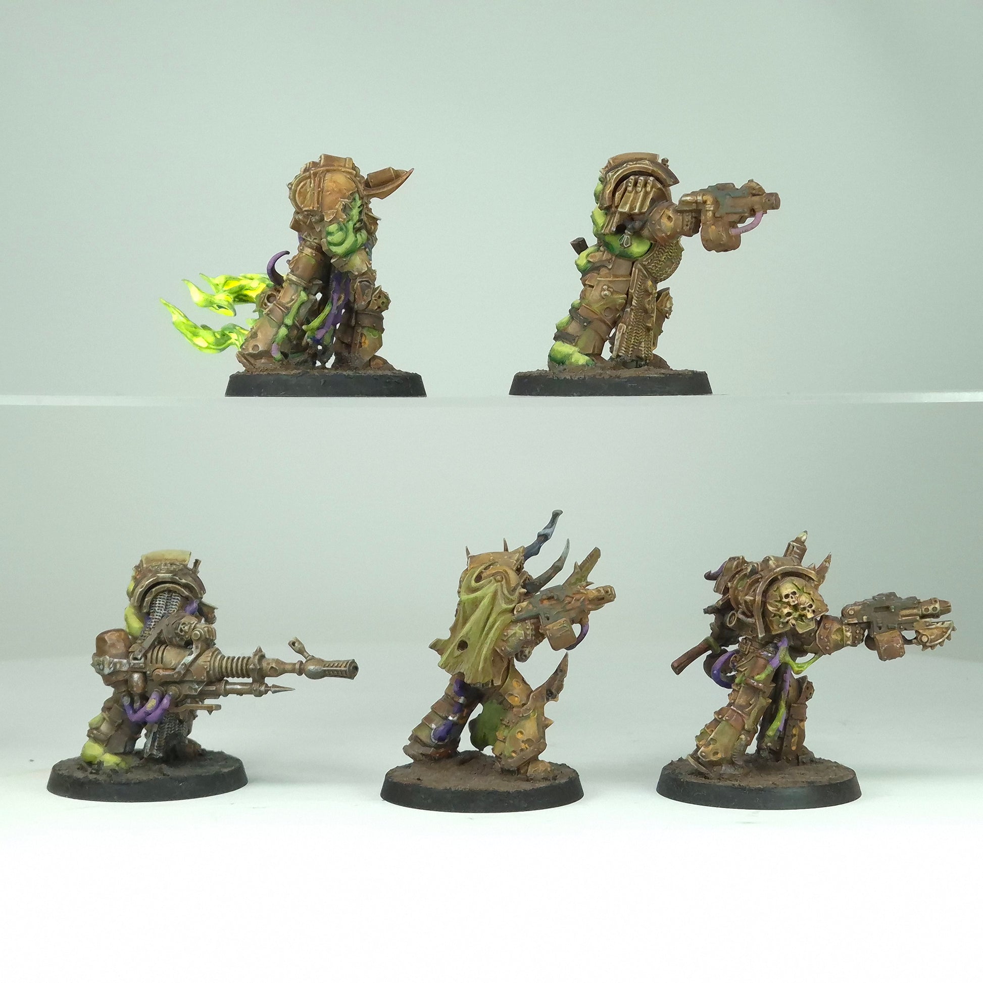 Assez grosse armée Death Guard avec Mortarion Warhammer 40k Assez grosse armée Death Guard avec Mortarion Warhammer 40k