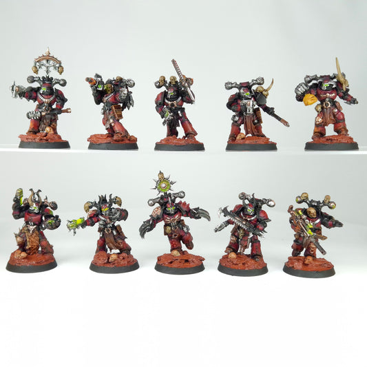 Legionnaires - Red Corsairs - Chaos Space Marines - Warhammer 40k
