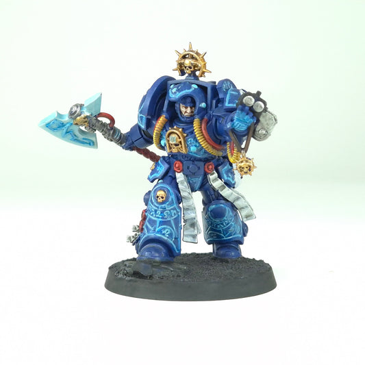 Librarian in Terminator Armour - Ultramarines - Space Marines - Warhammer 40k