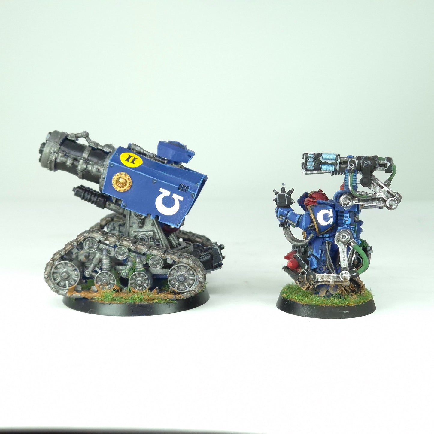 Thunderfire Cannon with Techmarine - Ultramarines - Space Marines - Warhammer 40k