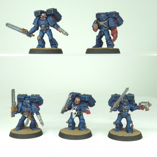Assault Squad - Crimson Fists - Space Marines - Warhammer 40k