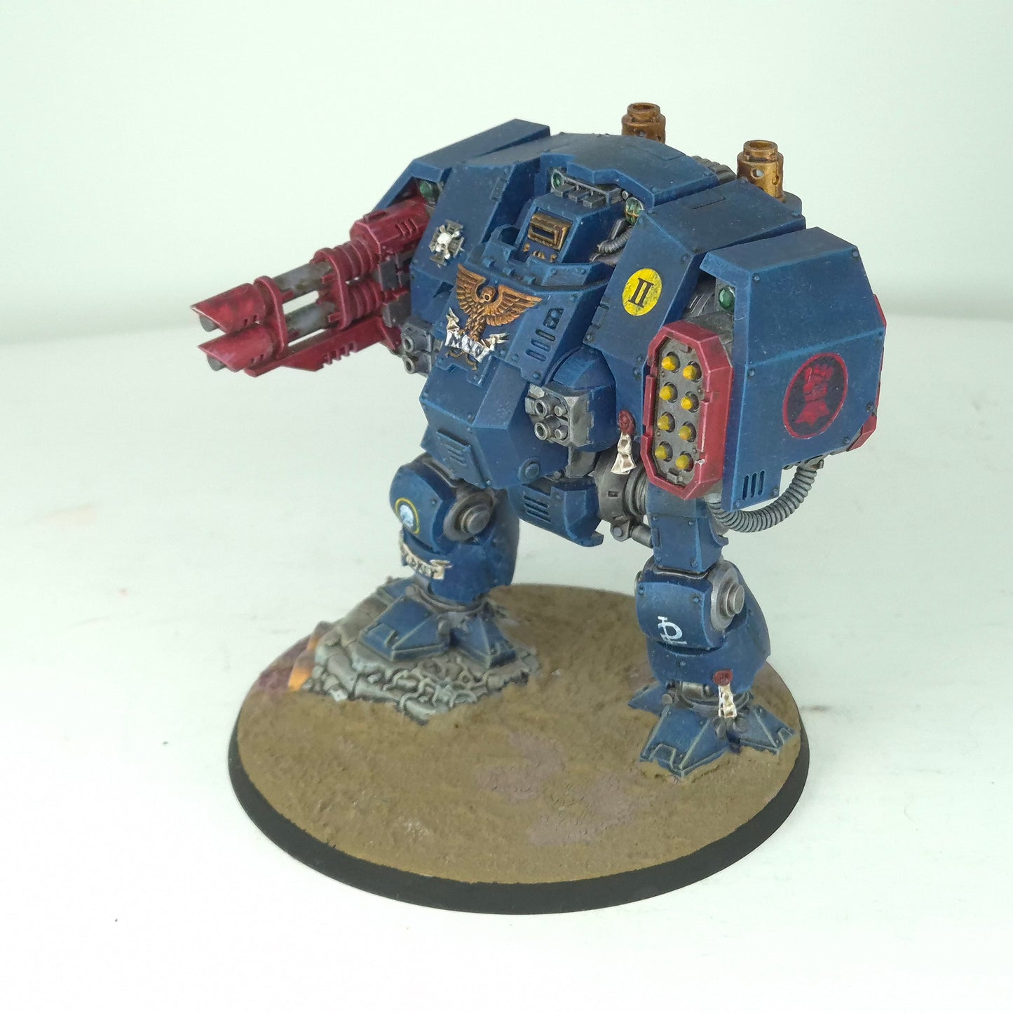 Ballistus Dreadnought - Crimson Fists - Space Marines - Warhammer 40k